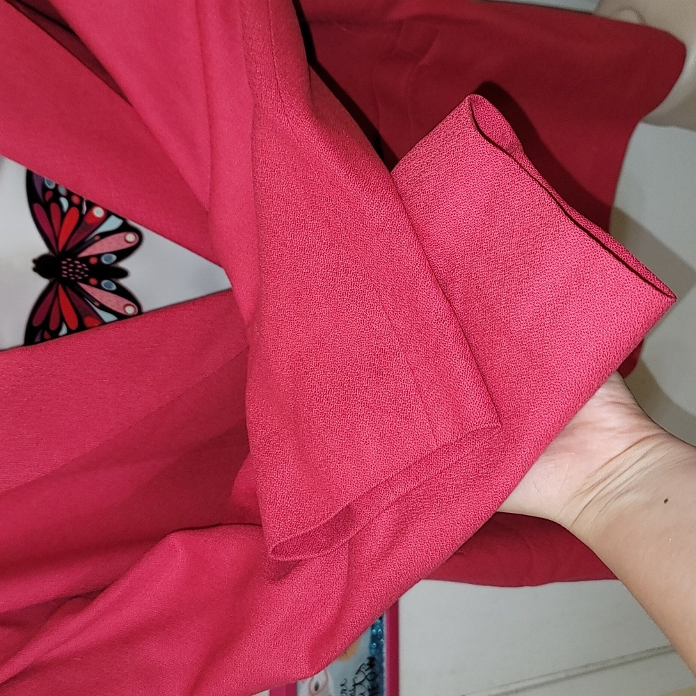 Pendleton Blazer Jacket Single Button Fuchsia Pin… - image 4